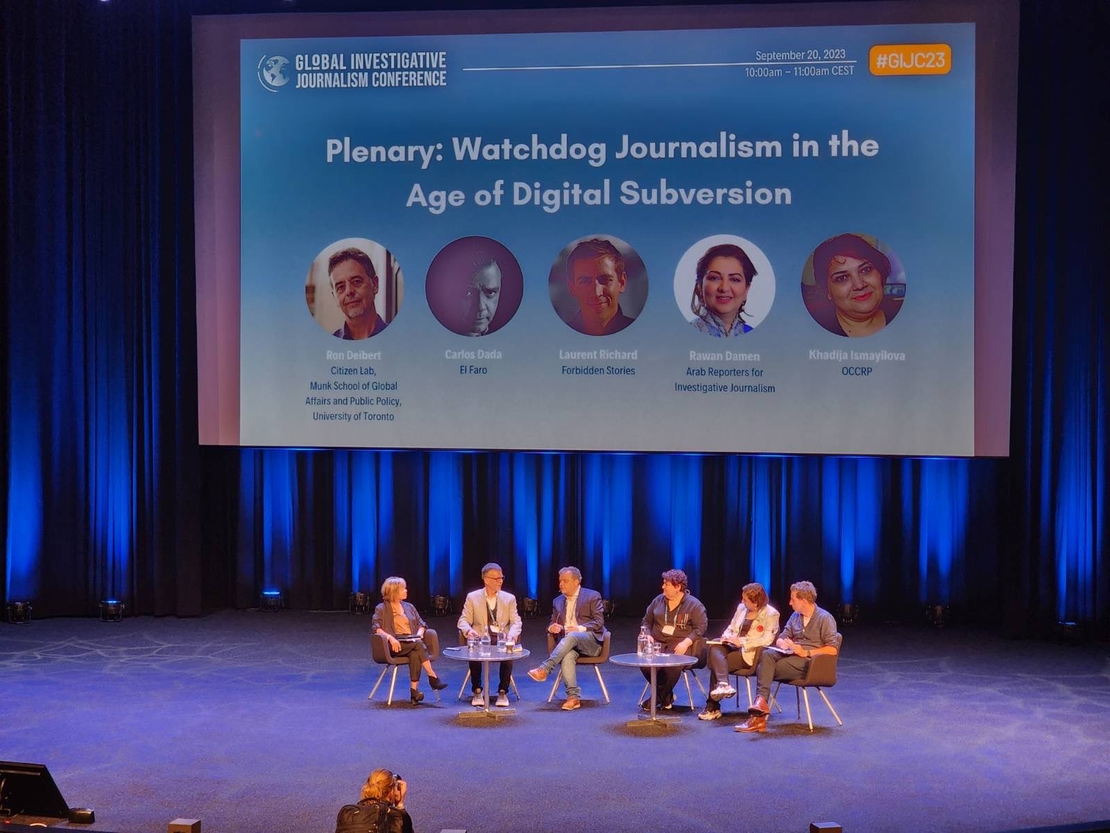 ARIJ Participates in the Global Investigative Journalism Conference in Sweden