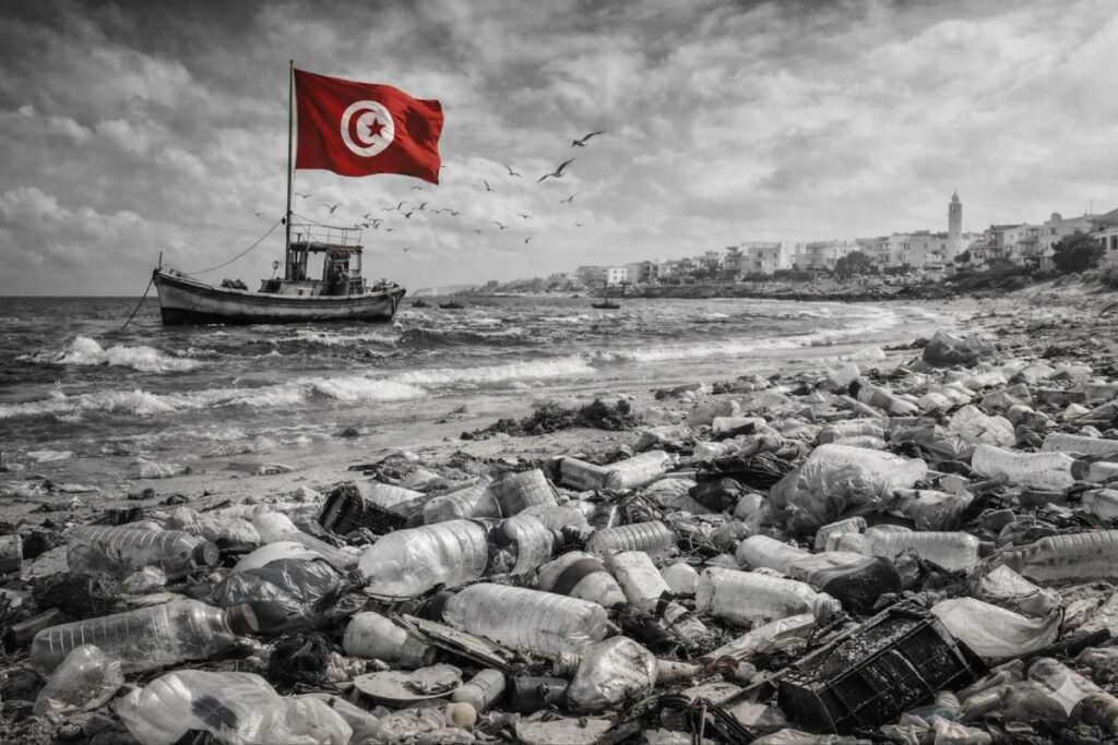 This report highlights the persistence of plastic waste accumulation along Tunisia’s coastline—particularly the shores of Sfax—despite nearly five years since the launch of the World Bank–supported Plastic‑Free Coastline Strategy in Tunisia.